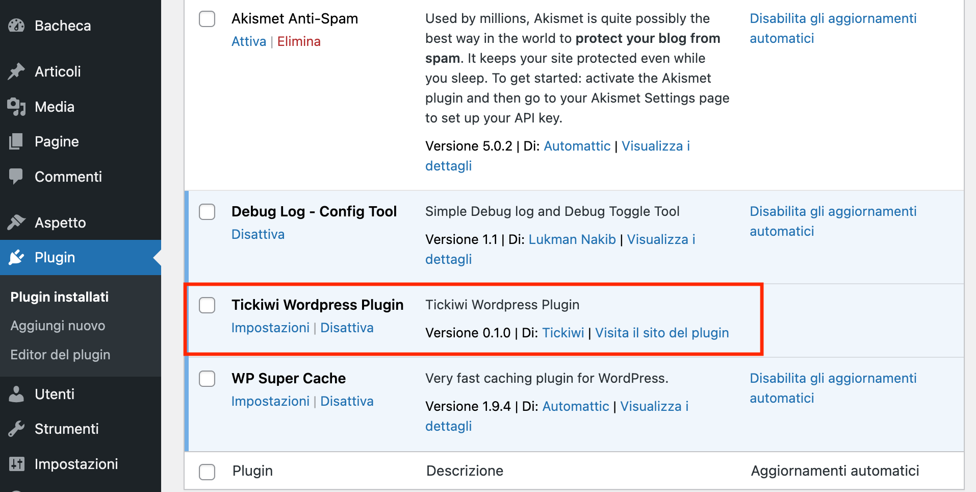 Tickiwi plugin for WordPress and Woocommerce